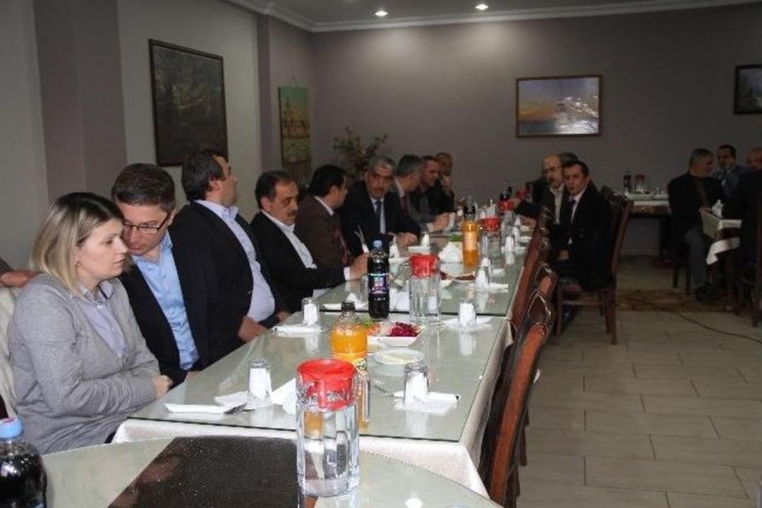 Başkan Yazıcı Personeli İle Vedalaştı