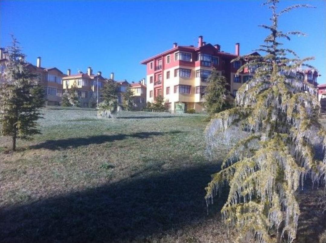 Eskişehir&rsquo;in D&uuml;n Gece Donduğunun Resmidir