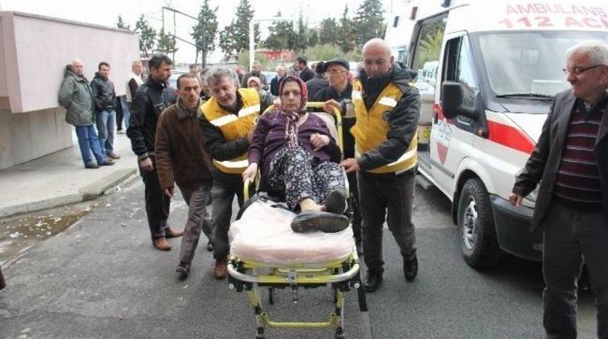 Oy Kullanmaya Sedye İle Getirildi