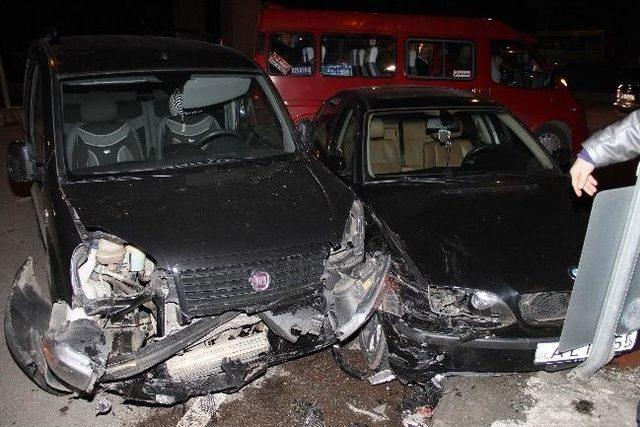 Samsun'da Trafik Kazası: 1 Yaralı