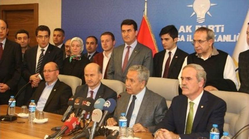 Arın&ccedil;: &ldquo;bursa&rsquo;da B&uuml;y&uuml;k Bir Başarı Kazandık&rdquo;