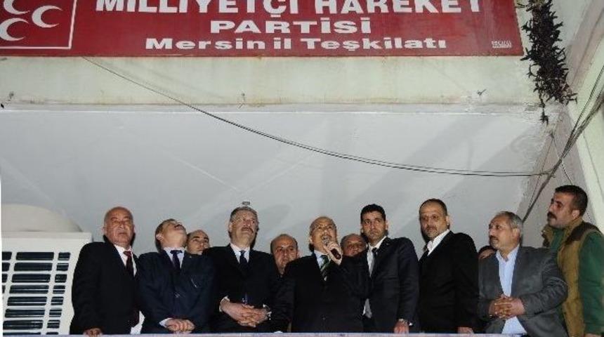 Mersin'de Mhp Zaferi Erken İlan Etti