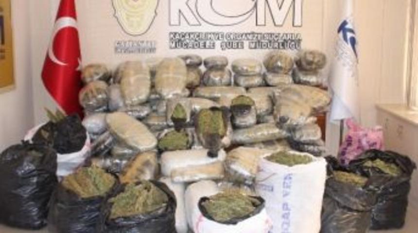 Gaziantep&rsquo;te 391 Kilo Esrar Yakalandı