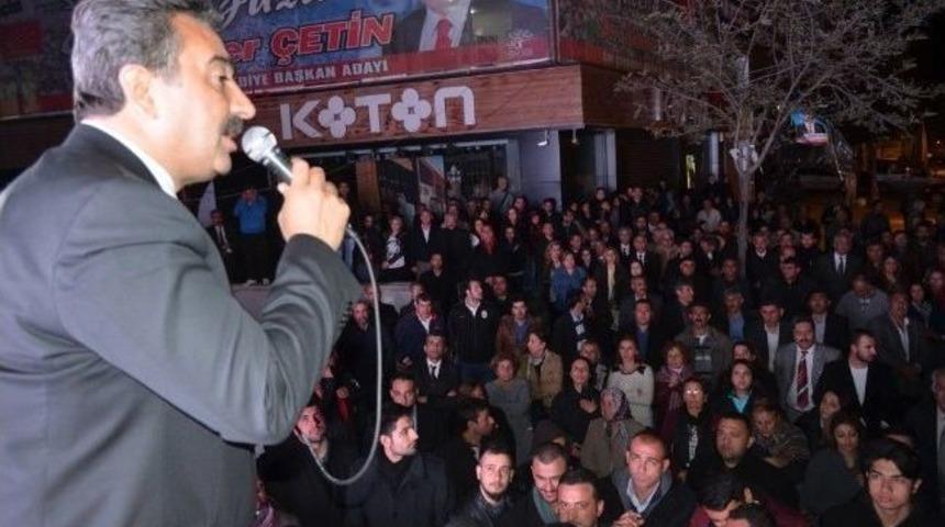 &Ccedil;etin: "asıl İşimiz Şimdi Başlıyor"
