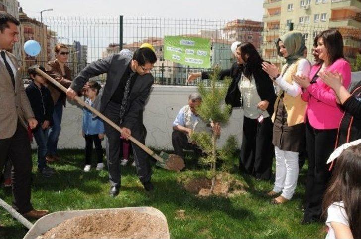 Öğrenciler Fidan Dikti G2