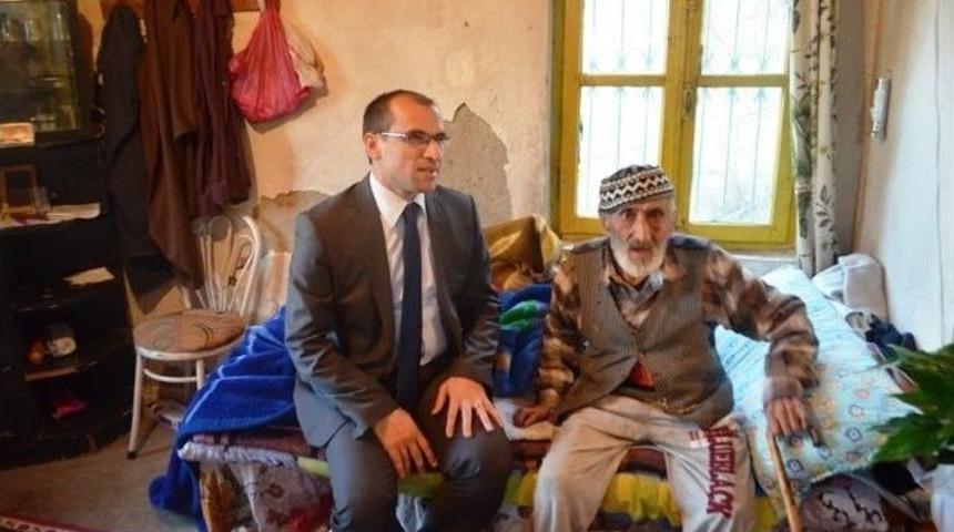 Kaymakam Ayca Yaşlı Vatandaşları Ziyaret Etti