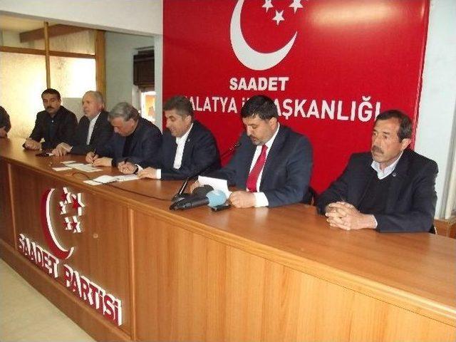 Sp Yönetici Ve Adayları Basın Açıklaması Yaptı