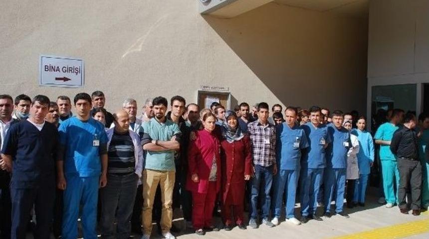 Batman'da İşten &Ccedil;ıkarılan 3 Personel İ&ccedil;in Eylem