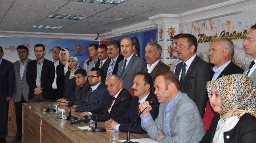 Karaman&rsquo;da Ak Parti Se&ccedil;im Sonucunu Değerlendirdi