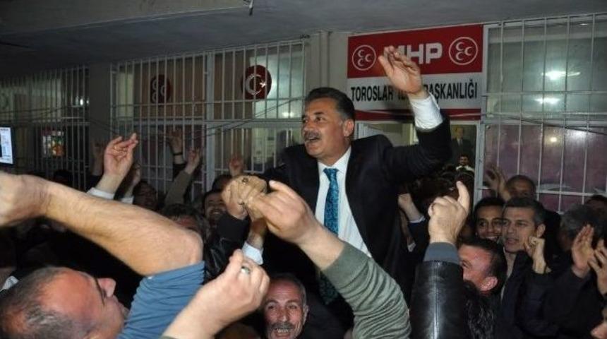 Tuna, Toroslar Halkına Teşekk&uuml;r Etti