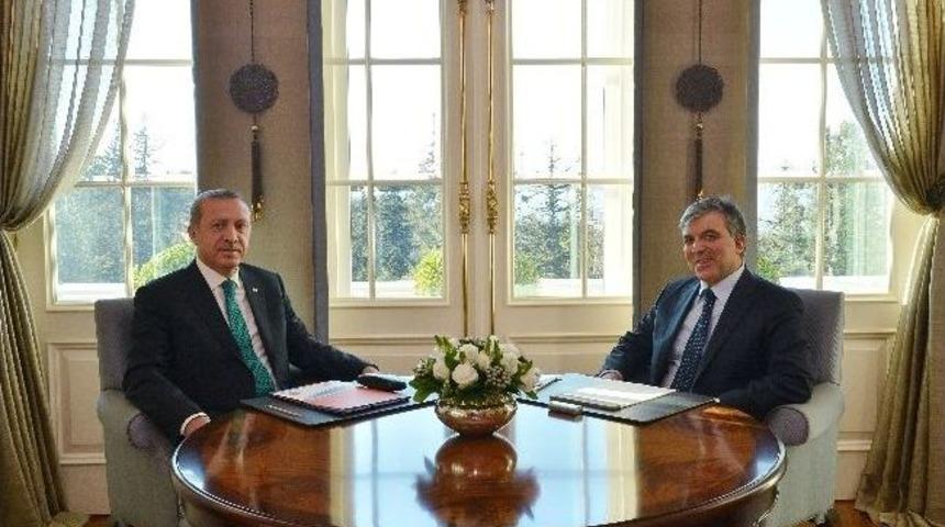 Cumhurbaşkanı G&uuml;l, Başbakan Erdoğan İle G&ouml;r&uuml;şt&uuml;