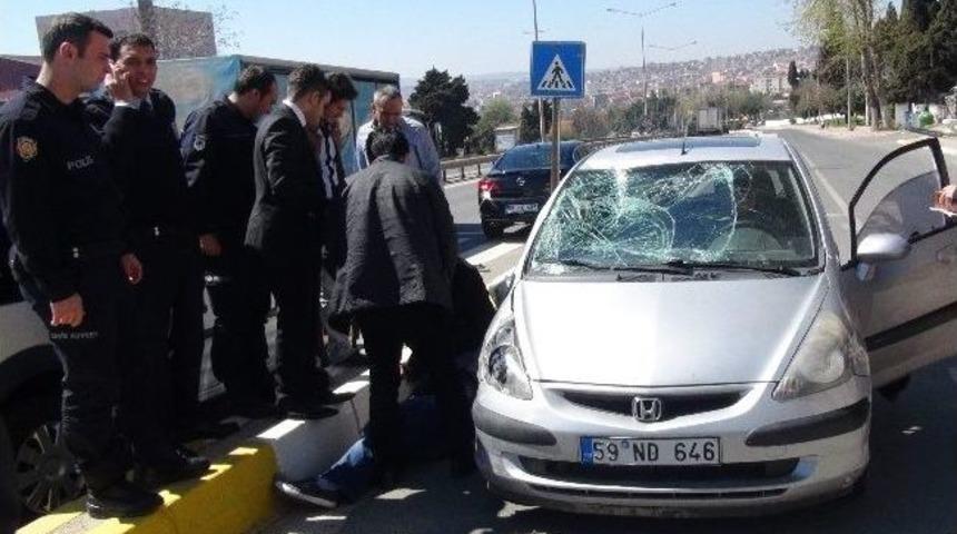 Tekirdağ&rsquo;da Trafik Kazası: 2 Yaralı