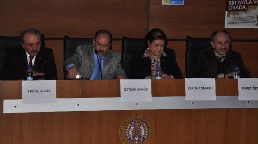 &ldquo;markalaşan Şehir Erzurum&rdquo; Paneli D&uuml;zenlendi