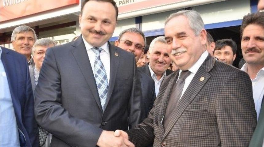 Başkan Ergene'ye Milletvekili Berber'den Zafer Ziyareti