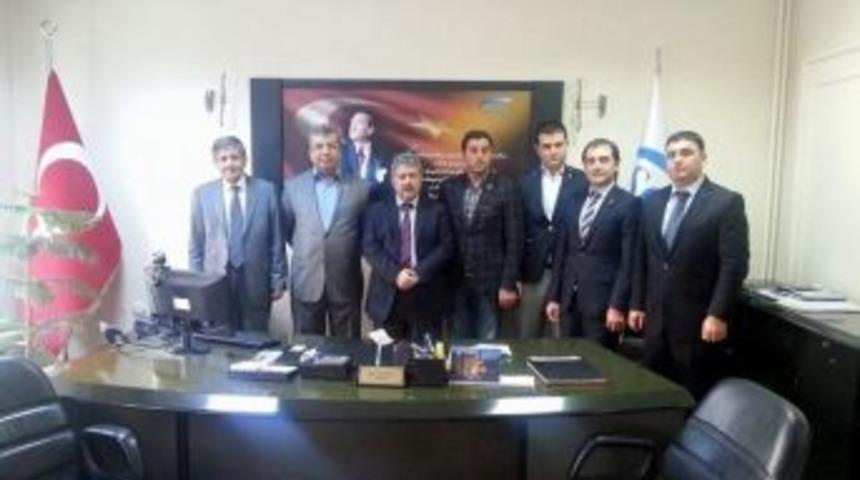 Aydın T&uuml;msiad&rsquo;tan Sgk İl M&uuml;d&uuml;r&uuml; Poyraz&rsquo;a Ziyaret