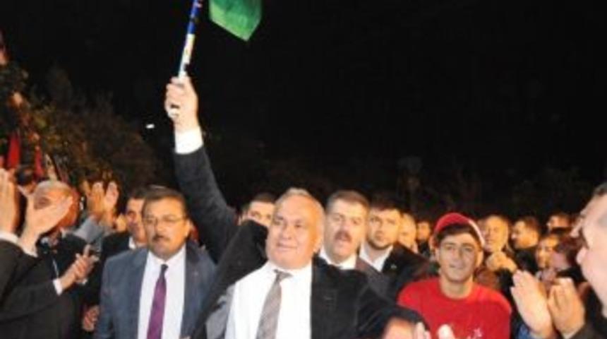 Başkan Tollu Erdemlilelere Teşekk&uuml;r Etti