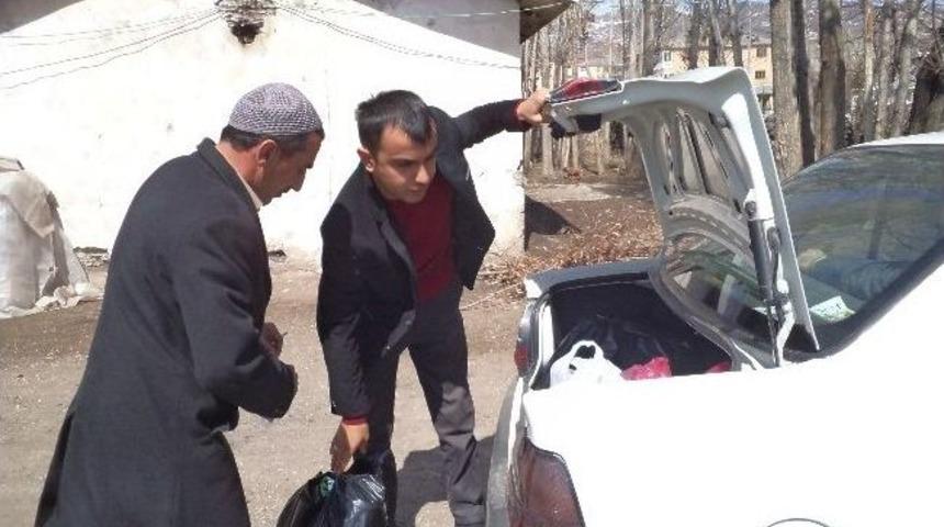 Din G&ouml;revlileri Derneği&rsquo;nden Muhta&ccedil; Ailelere Yardım