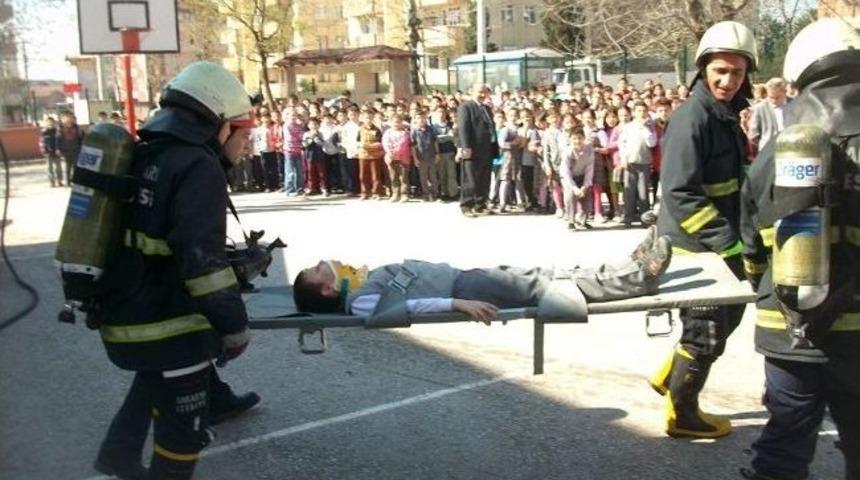 B&uuml;y&uuml;kşehir&rsquo;den &Ouml;ğrencilere Afet Eğitimi