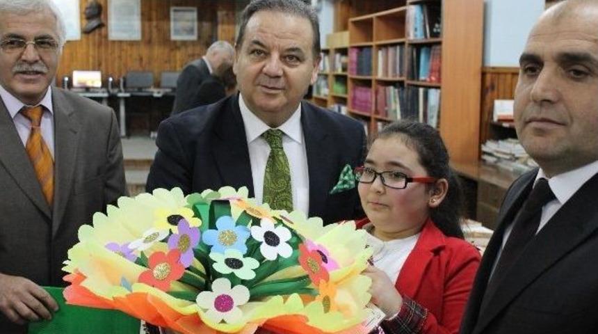 &Ccedil;arşamba&rsquo;da K&uuml;t&uuml;phane Haftası Kutlandı