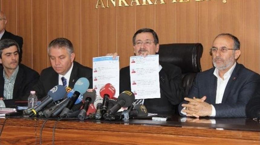 Ankara B&uuml;y&uuml;kşehir Belediye Başkanı Melih G&ouml;k&ccedil;ek: