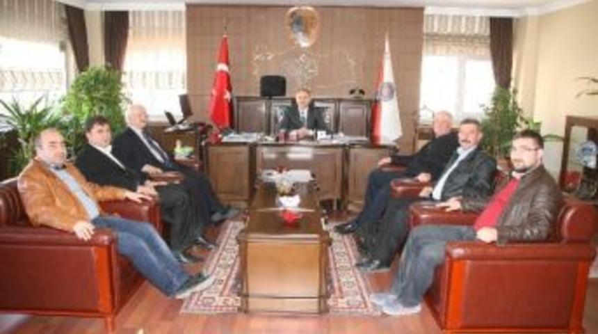 Yozgat&rsquo;ta Gazeteciler İl Emniyet M&uuml;d&uuml;r&uuml; Saim Akpınar&rsquo;ı Ziyaret Etti