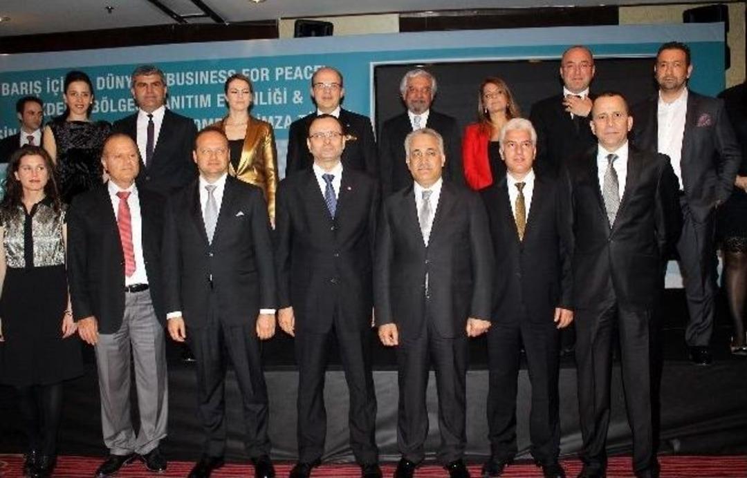 Barış İ&ccedil;in İş D&uuml;nyası Akdeniz B&ouml;lge Tanıtım Etkinliği Mersin'de Yapıldı