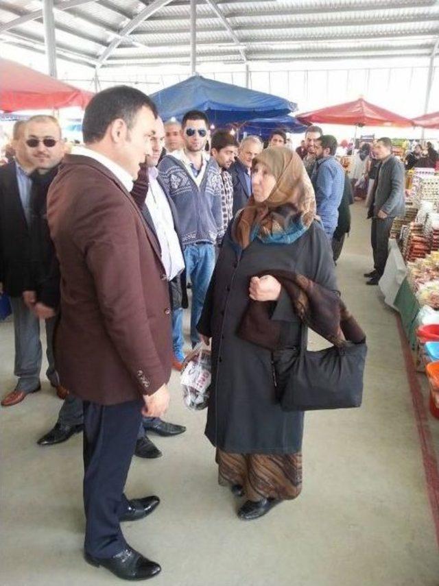 Başkan Yavuz&rsquo;dan Esnaf Ve Vatandaşa Teşekk&uuml;r Ziyareti 2