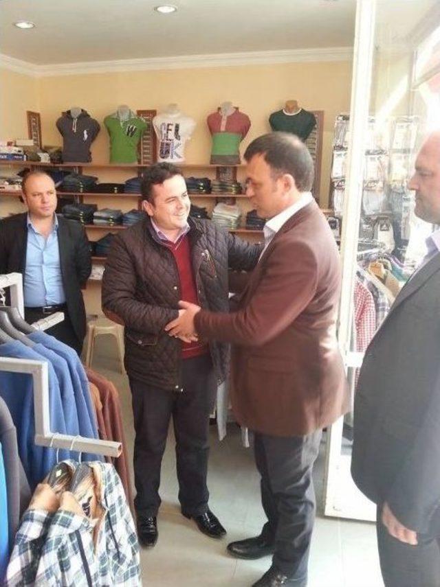 Başkan Yavuz&rsquo;dan Esnaf Ve Vatandaşa Teşekk&uuml;r Ziyareti 3