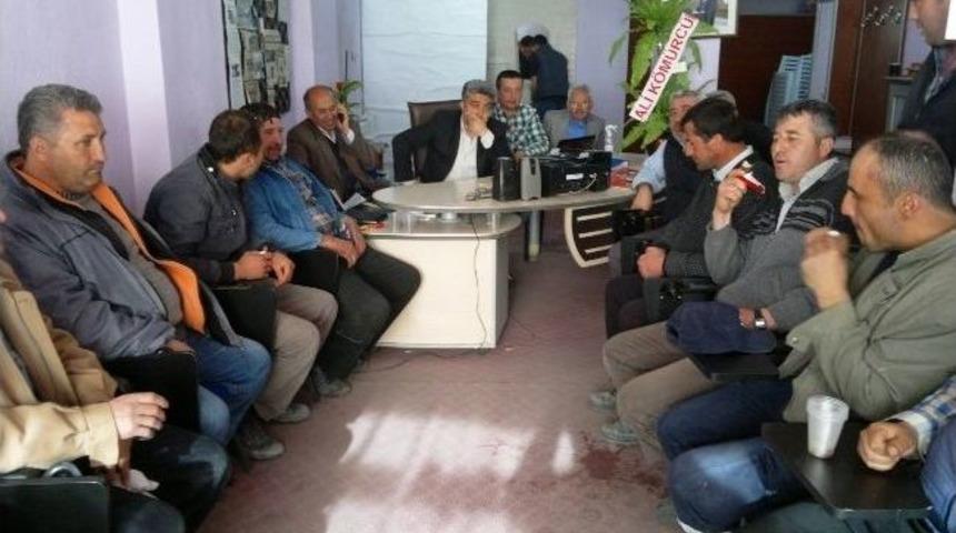 Hisarcık Belediye İş&ccedil;ilerinden Başkan &Ccedil;alışkan'a &ldquo;hayırlı Olsun&rdquo; Ziyareti