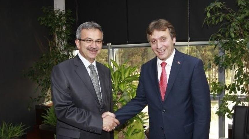 &Ccedil;ayırova'nın Yeni Başkanından K&ouml;şker'e Ziyaret