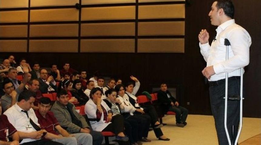 Rekt&ouml;r Coşkun: &ldquo;engelliler Bizim İ&ccedil;in &Ccedil;ok Değerli&rdquo;