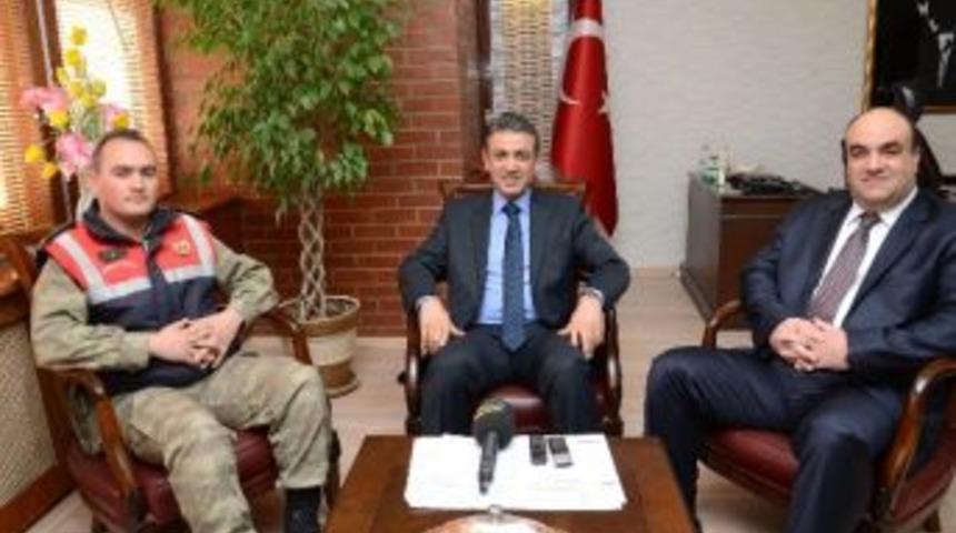 Kaymakam Akkoyun, Emniyet G&uuml;&ccedil;lerine Teşekk&uuml;r Etti