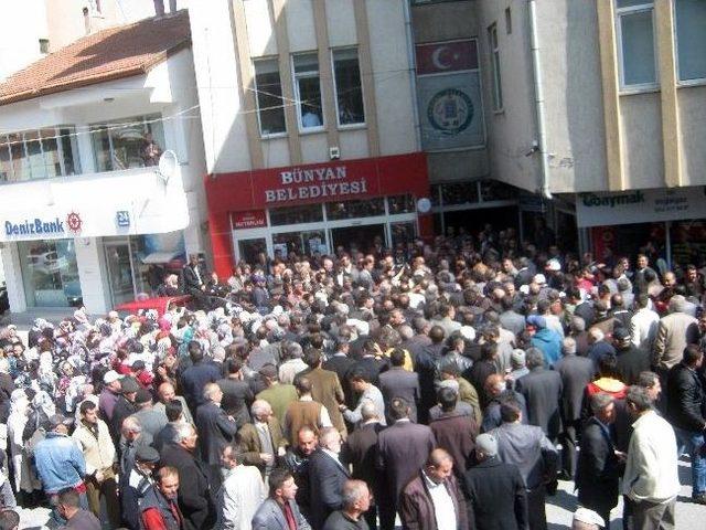 Bünyan Belediyesinde Devir Teslim Töreni 2