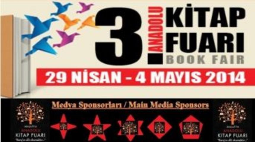 3. Malatya Anadolu Kitap Fuarı 29 Nisan&rsquo;da Başlayacak