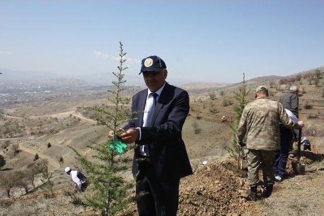 Tsk Elazığ Garnizon Ormanı’na Fidan Dikildi