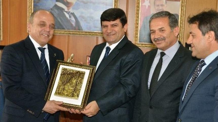 His Federasyonu Başkanı Erdal Zorba Vali Yusuf Mayda'yı Ziyaret Etti