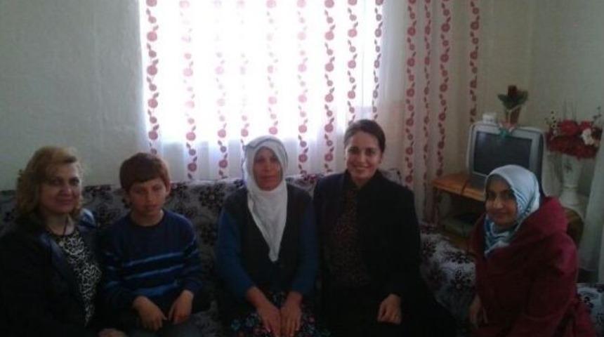 Sarızlı Aileye Moral Desteği Ziyareti