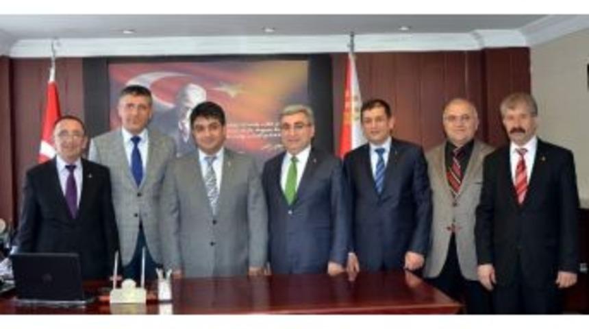 Stb Heyetinden İl Emniyet M&uuml;d&uuml;r&uuml; &Ccedil;alışkan&rsquo;a Ziyaret