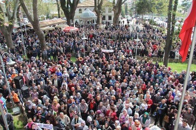 Başkan İnci Balkon Konuşmasında Hendek Halkına Seslendi