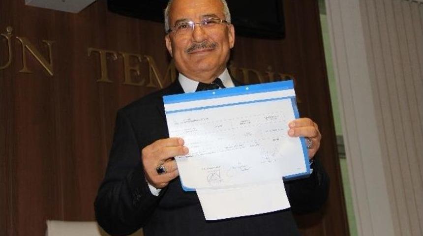Kocamaz Mazbatasını Aldı