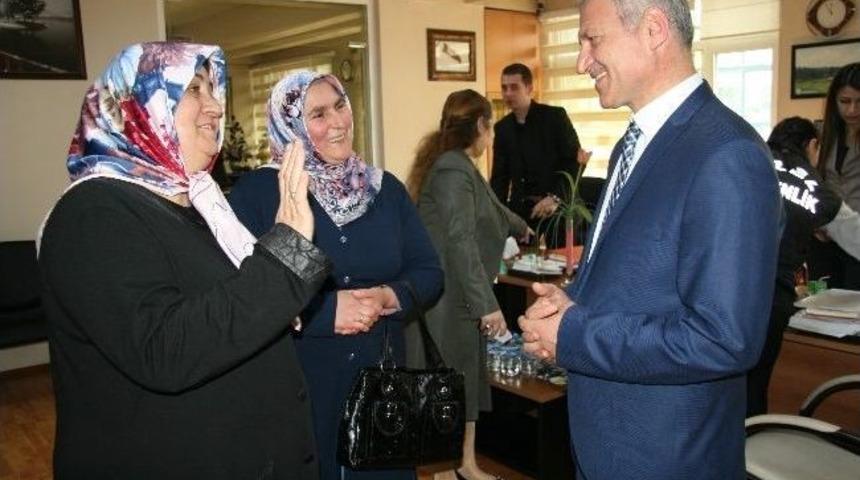 Başkan Dişli&rsquo;ye Ziyaretler Devam Ediyor