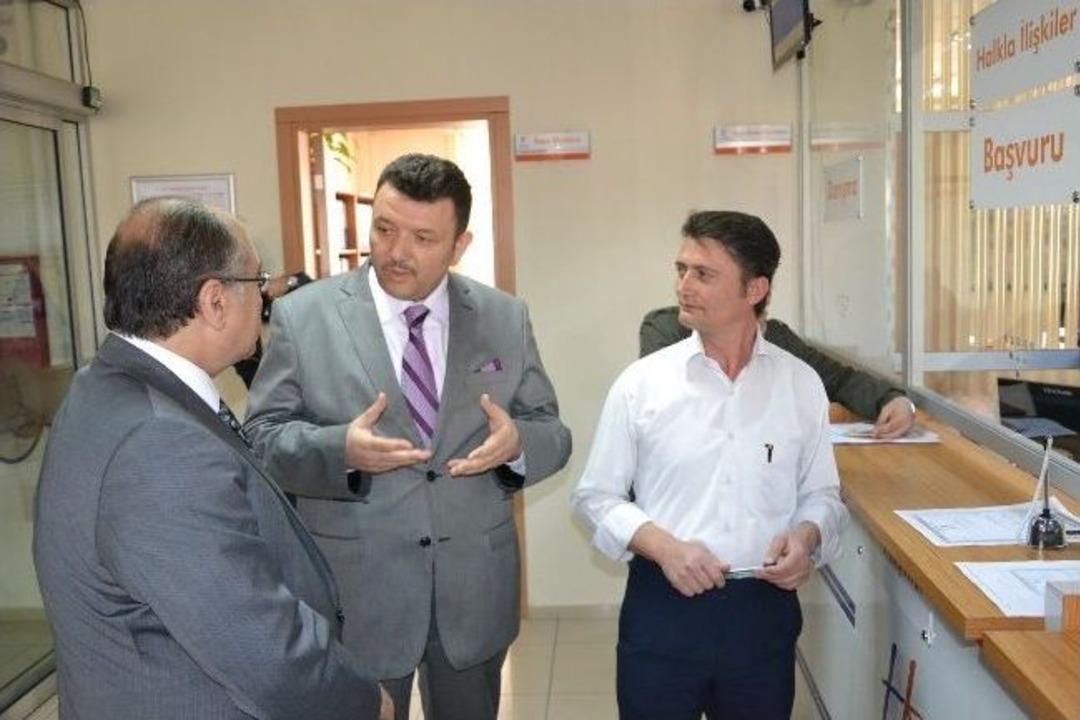 Vali Savaş Kamu Kurum Ve Kuruluşlarını Ziyaret Etti