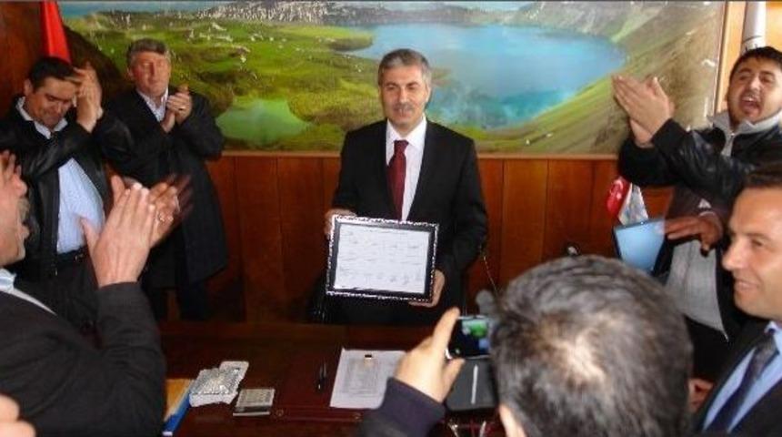 Başkan Aksoy Göreve Başladı