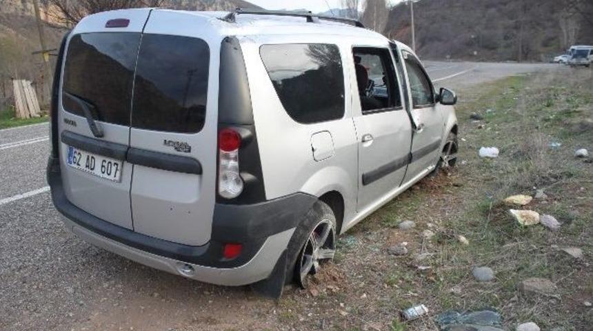 Tunceli’de Trafik Kazası: 2 Yaralı