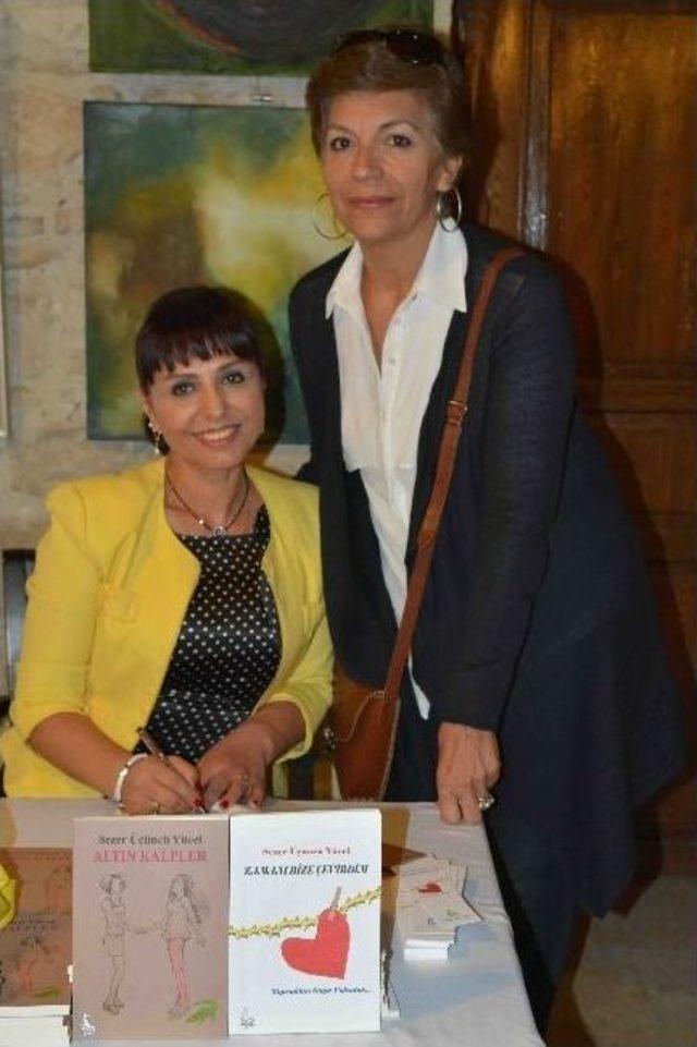 Sezer &Uuml;&ccedil;&uuml;nc&uuml; Y&uuml;cel İkinci Şiir Kitabını Tanıttı 1