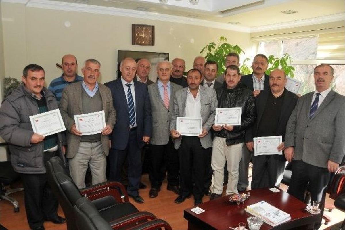 G&uuml;m&uuml;şhane İl &Ouml;zel İdaresi Karla M&uuml;cadele Ekibine Se&ccedil;im Teşekk&uuml;r&uuml;