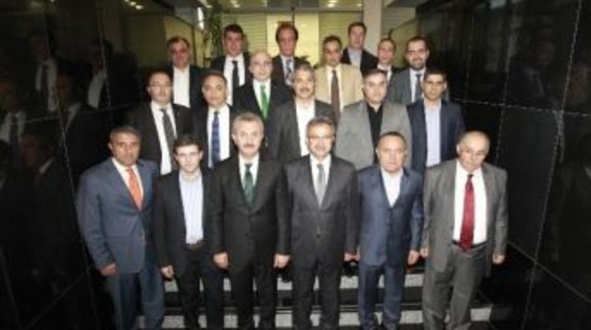 Başkan K&ouml;şker'e Tebrik Ziyaretleri S&uuml;r&uuml;yor