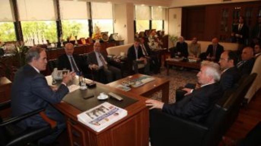 Ak Parti İly&ouml;netiminden Altepe'ye Tebrik Ziyareti