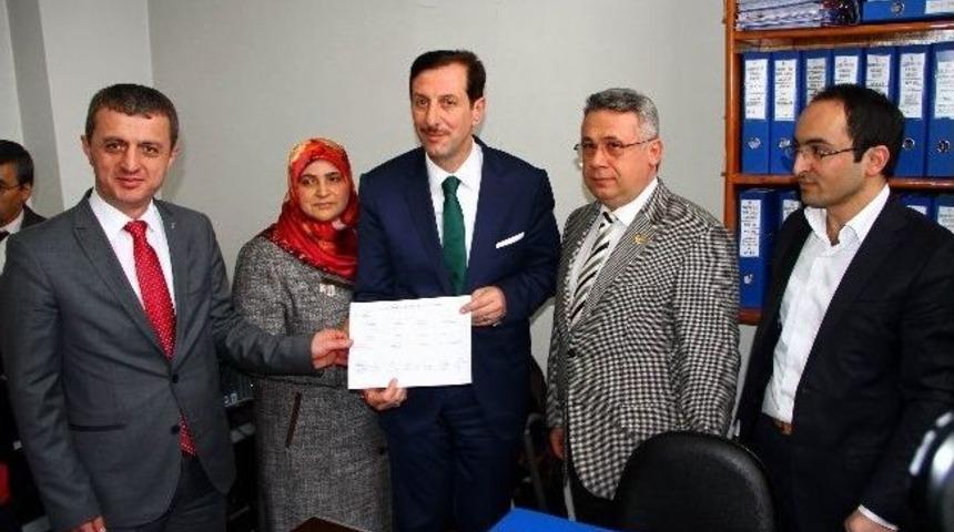 İlkadım Belediye Başkanı Tok, Mazbatasını Aldı