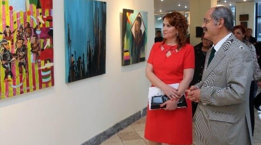 Kadın Sanat&ccedil;ılardan &ldquo;daha...&rdquo; Resim Sergisi